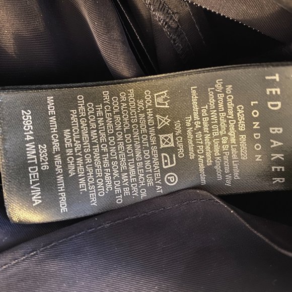 Ted Baker - Meriahh Halter Neck Jumpsuit With wrap Bodice - Picture 9 of 9